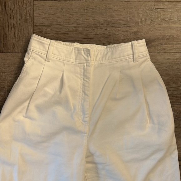 The Group by Babaton White Pleated Wide Leg Pant - Picture 2 of 4